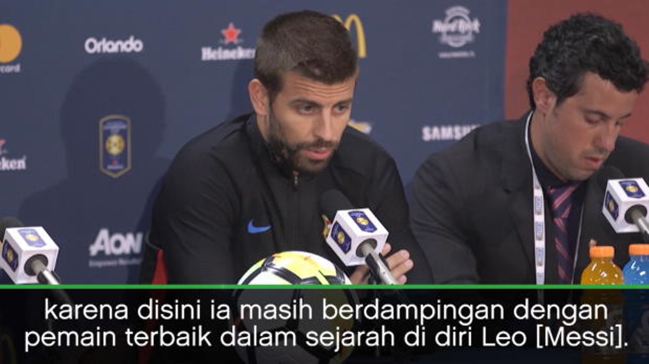 SEPAKBOLA: La Liga: Pique Meminta Neymar Bertahan Di Barca