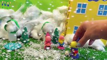 Cerdo juguetes vídeos con Niños para y Peppa Pig Peppa Año Nuevo cuento Temporada 1 Episodio 2