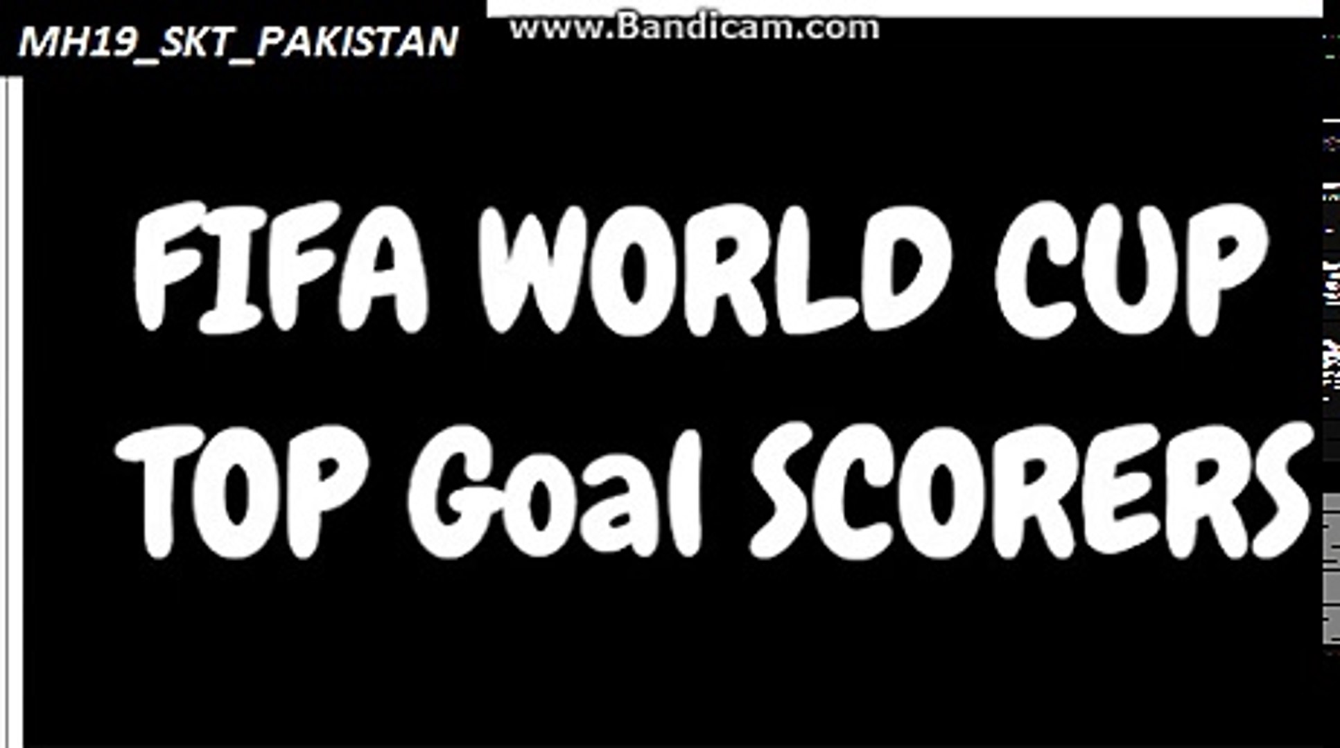 Fifa World Cup Top Goal Scorrers