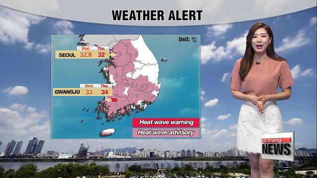 Scorching heat during the day, rain in central regions later in the day