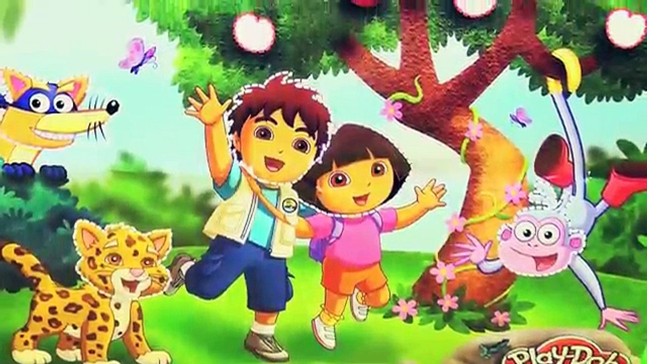 Play Doh Dora The Explorer Playset Playdough Hasbro Kit Play-Doh Dora La Exploradora