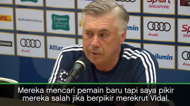 SOSIAL: Sepakbola: Vidal Tidak Akan Pindah! - Ancelotti