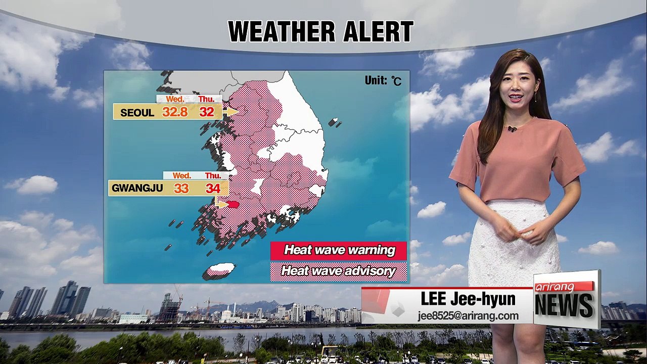 Scorching heat during the day, rain in central regions later in the day