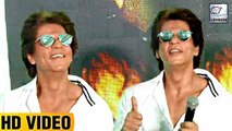 HOW CUTE! Shah Rukh Smiles When It Starts Raining During 'Hawayein' Song Launch