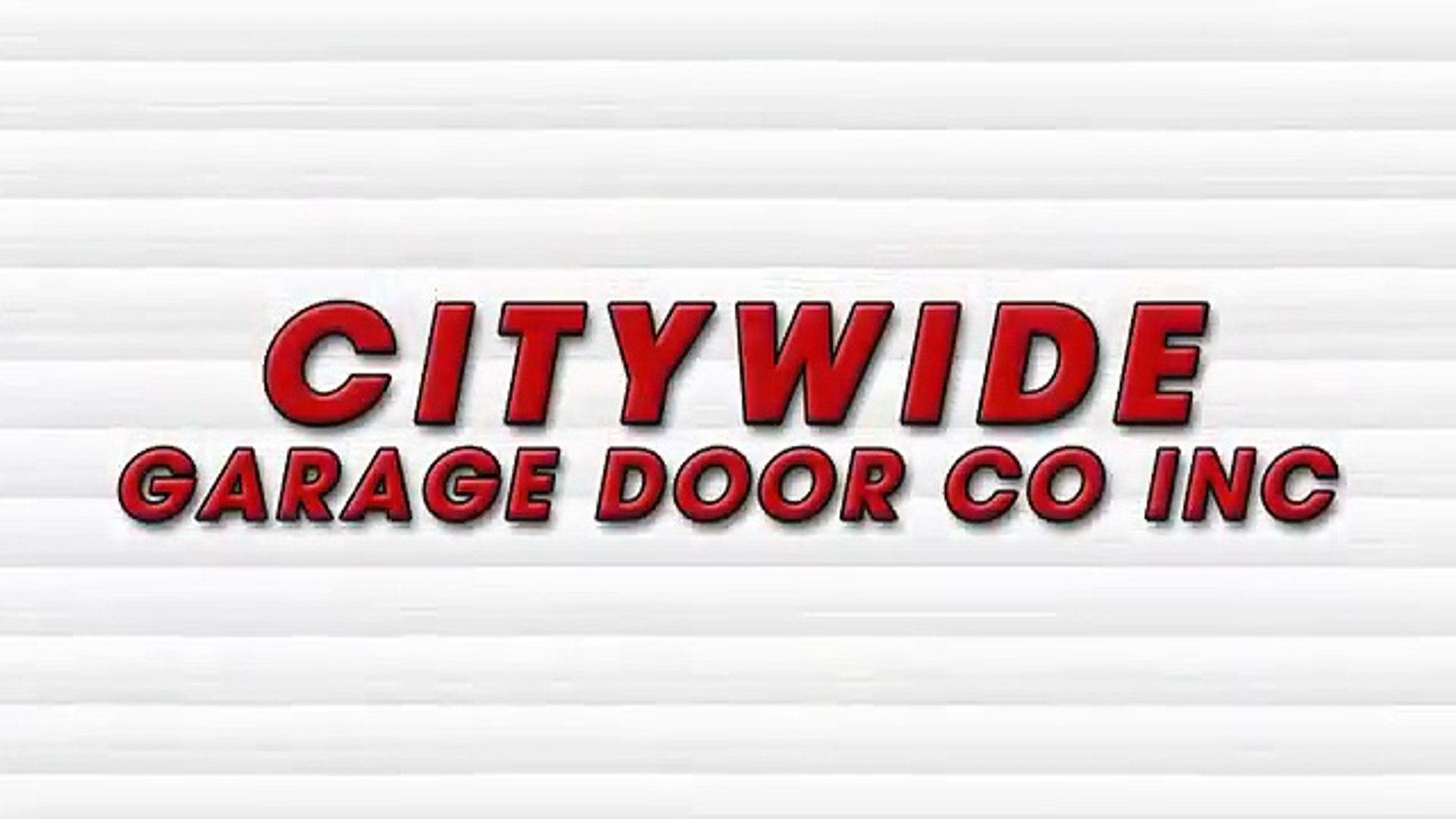 ⁣Citywide Garage Door Co Inc - Emergency Garage Door Services