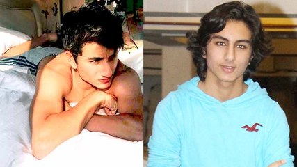 Saif Ali Khan's Son Ibrahim Ali Khan Poses Shirtless In A Steamy Picture