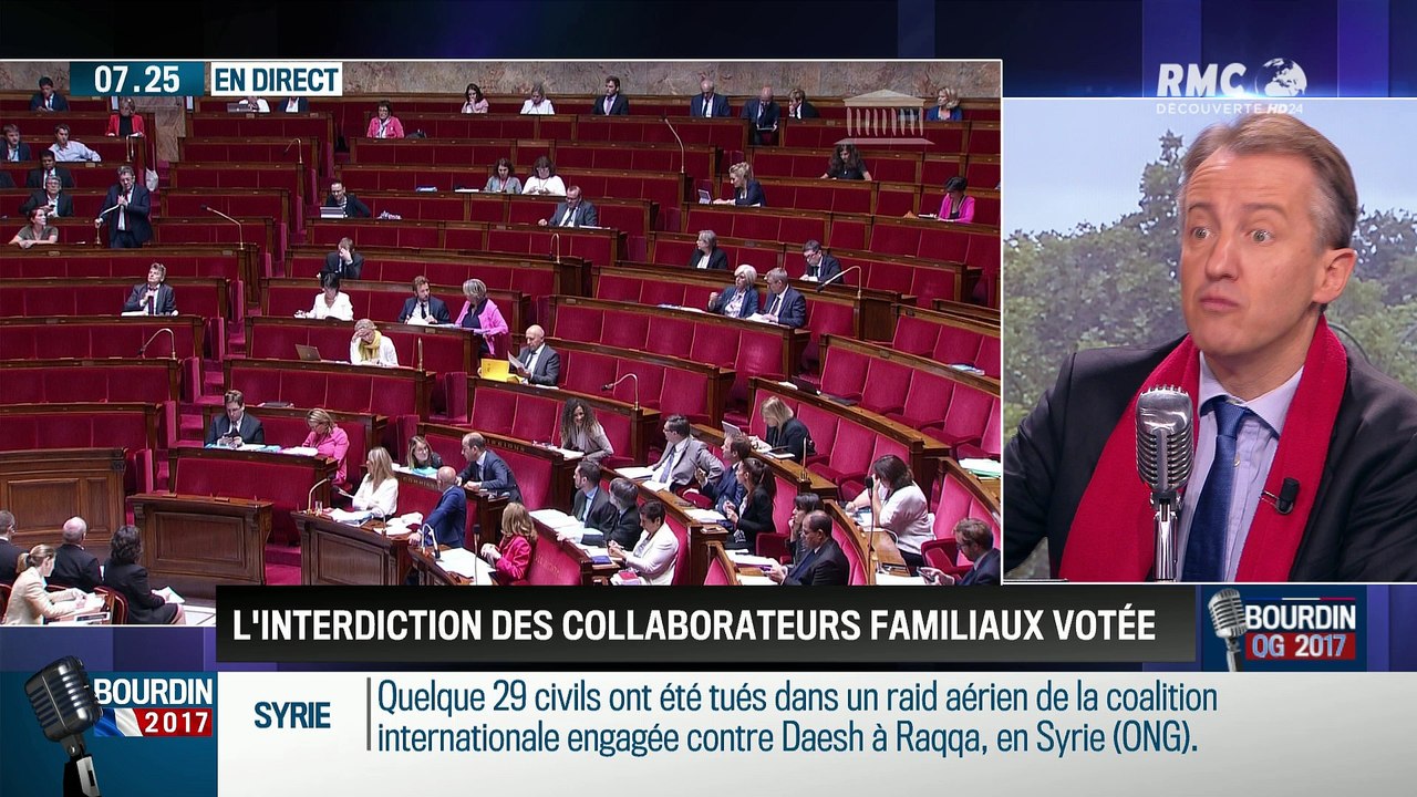 QG Bourdin 2017 : L'interdiction des collaborateurs familiaux votée - 27/07