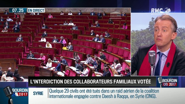 QG Bourdin 2017 : L'interdiction des collaborateurs familiaux votée - 27/07