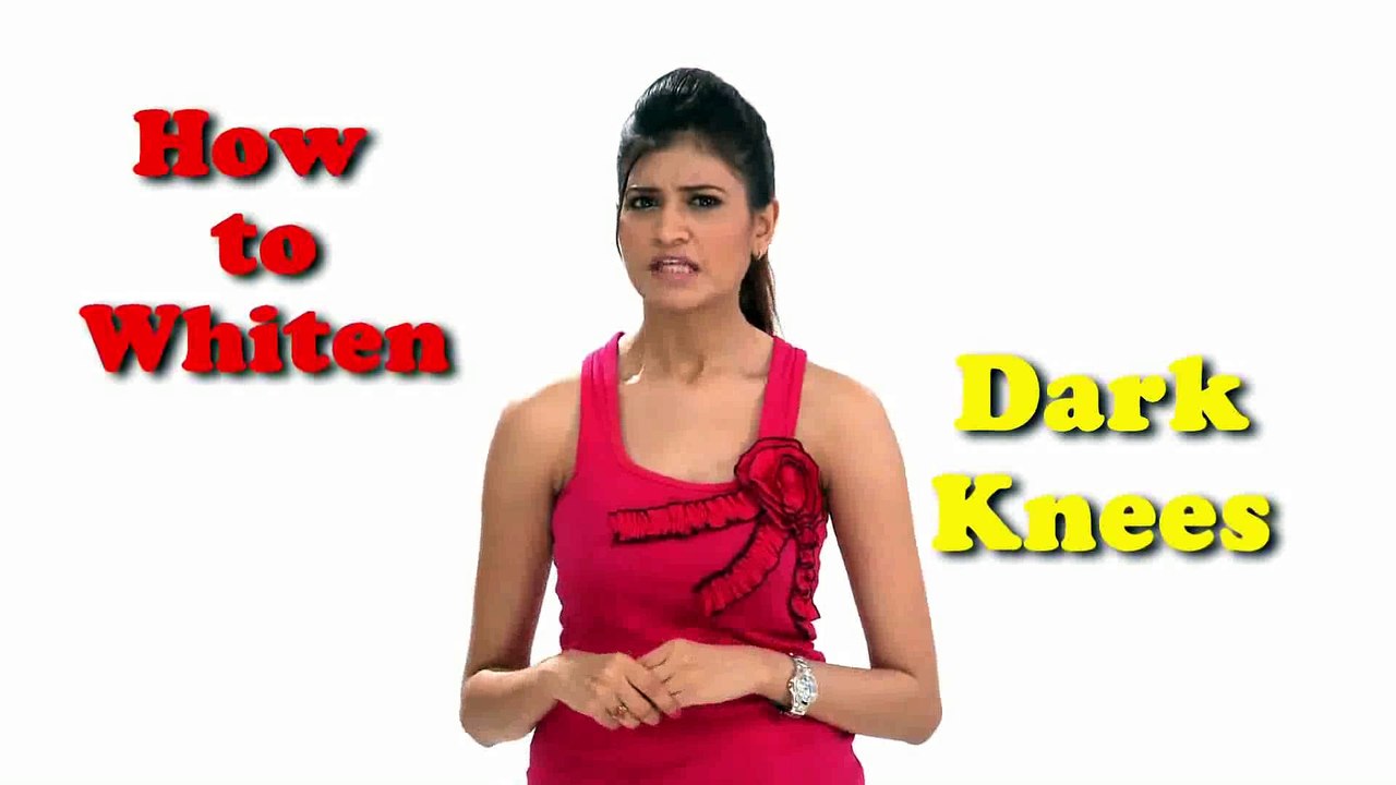 LIGHTEN DARK KNEES AND ELBOWS QUICK & NATURALLY AT HOME