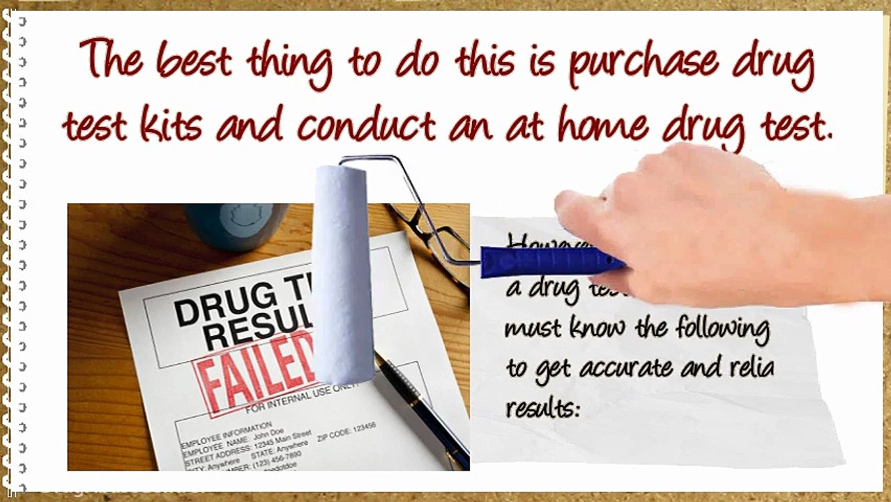 Avoid Inaccurate Results in Conducting at Home Drug Test