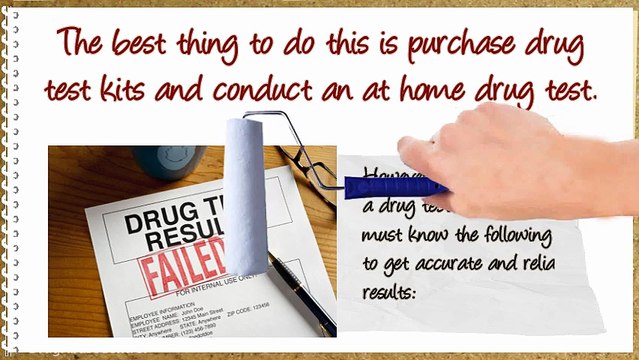 Avoid Inaccurate Results in Conducting at Home Drug Test