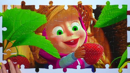 Masha and The Bear Games Puzzle Jigsaw Rompe