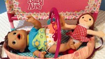 Baby Alive Darcis Dance Class Doll Collective Haul and Night Routine Changing and Feeding