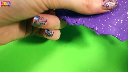 Disney Princess Complete   with Play Doh Sparkle Tails by ABC Unboxing