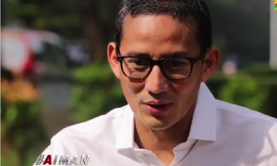 Jurus Sandiaga Jelang Pelantikannya - AIMAN (Bag 1)
