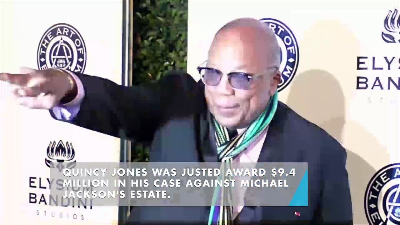 Quincy Jones awarded $9.4M in lawsuit against Michael Jackson estate