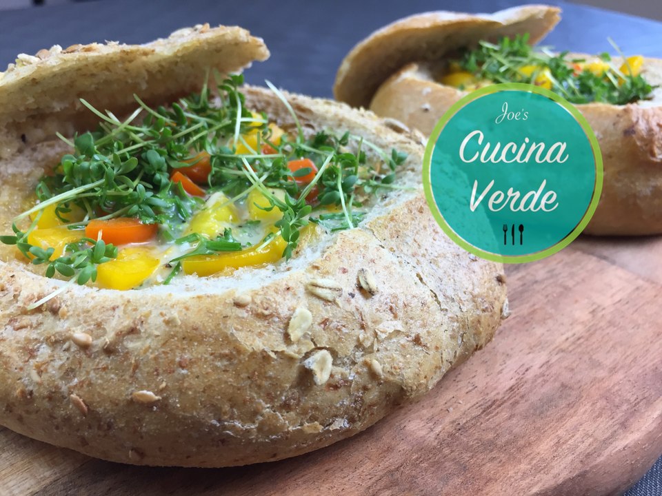 Omelett im Laibchen - Rezept