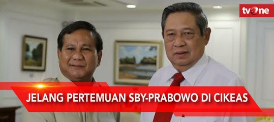 Jelang Pertemuan SBY-Prabowo di Cikeas