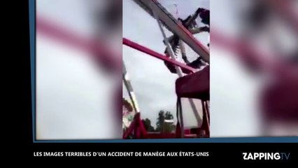 Etats-Unis : Un terrible accident de manège fait un mort, la vidéo choc