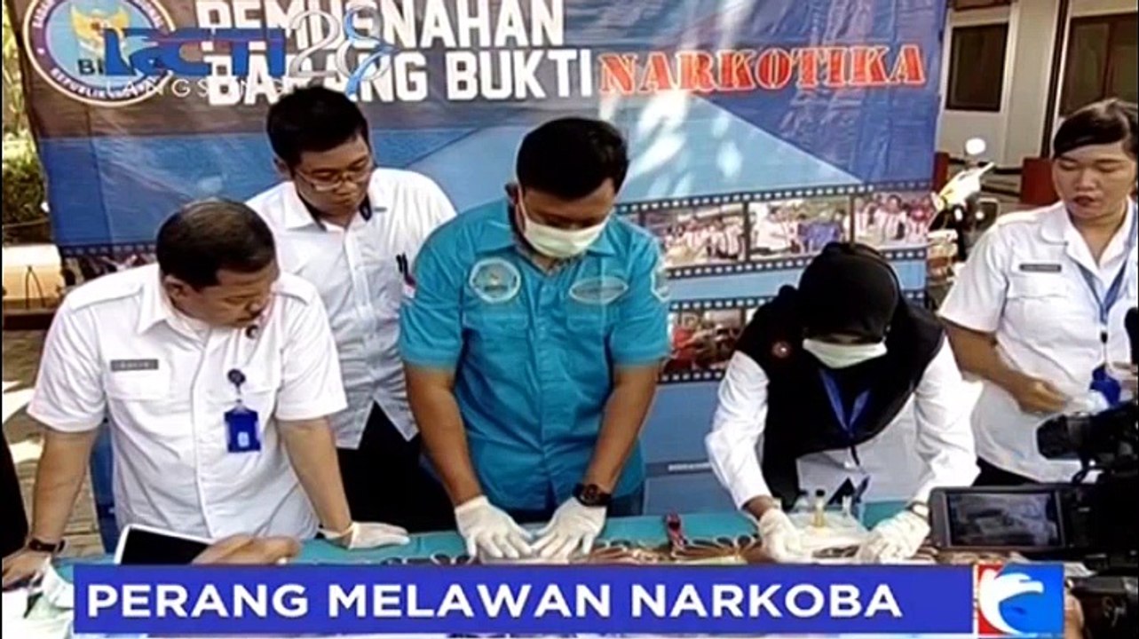 BNN Musnahkan 1,2 Kg Sabu Jaringan Internasional