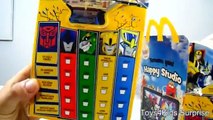 Déguisement content dans enfants masques repas Ensemble jouets transformateurs 2016 mcdonalds robots 4 collectio