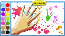 Para colorear páginas para Niños Aprender colores