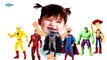 Bad Baby Crying and Learn Colors with Superheros  _ Finger Family Song