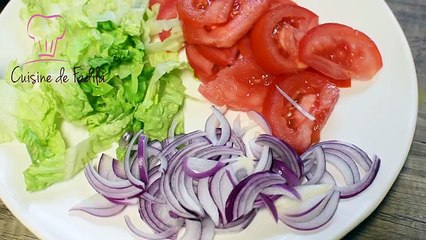 Sandwich Shawarma de poulet !