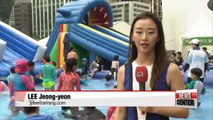 'Rainwater festival' takes off in Seoul