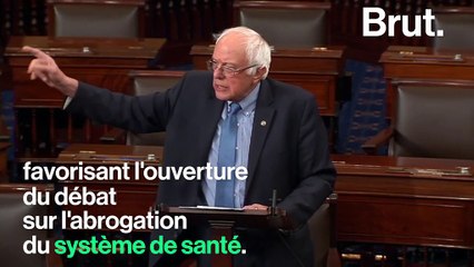 Etats-Unis : Bernie Sanders, sénateur américain dénonce un projet de loi
