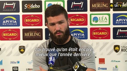 Le point presse Stade Rochelais - Brive