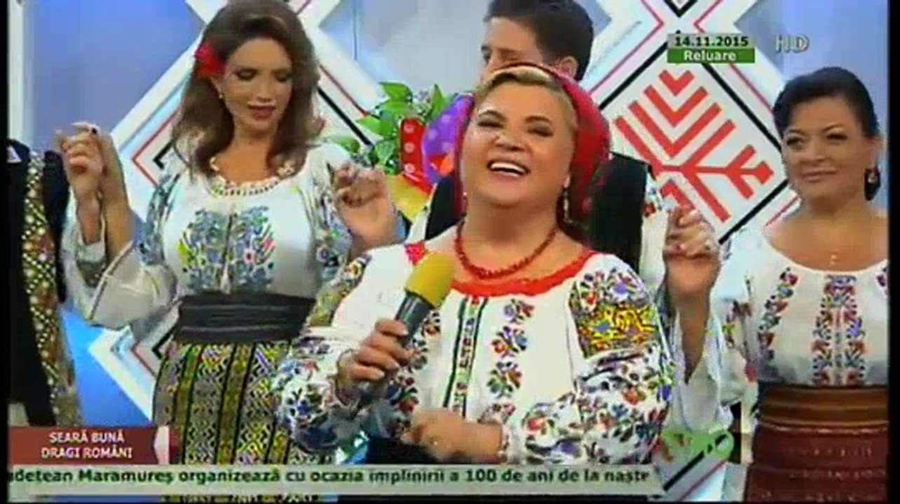 Brindusa Covalciuc Ciobanu - Bun-gasit la masa (Seara buna, dragi romani! - ETNO TV - 13.11.2015)