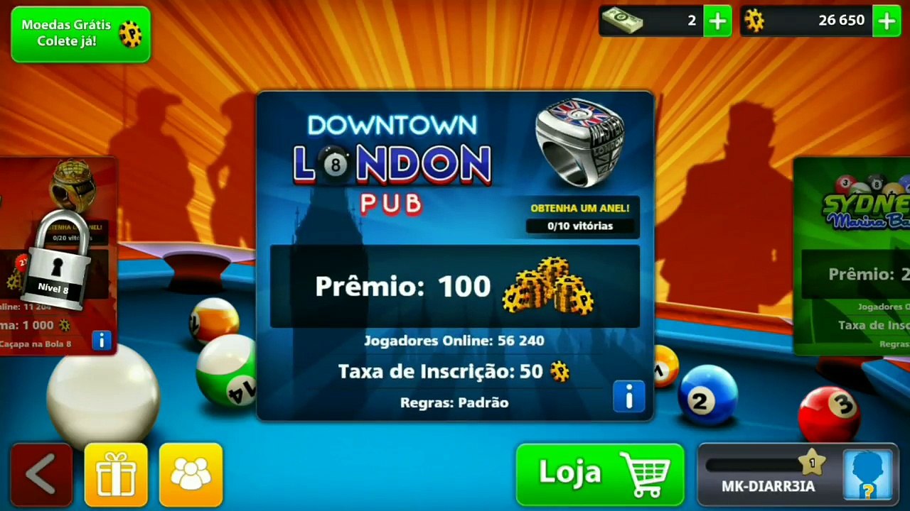 SAIU NOVO APP DE FICHAS! COMO CONSEGUIR FICHAS GRÁTIS NO 8 Ball Pool