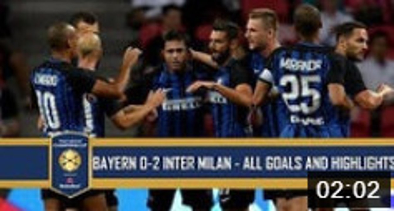 FC Bayern Munich vs FC Inter 0-2 All Goals & Highlights HD International Champions Cup 27.07.2017