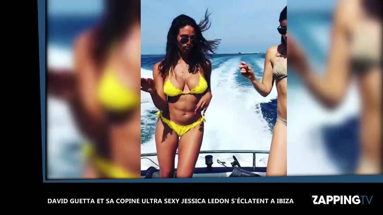 David Guetta et sa copine ultra sexy Jessica Ledon s'éclatent à Ibiza (vidéo)