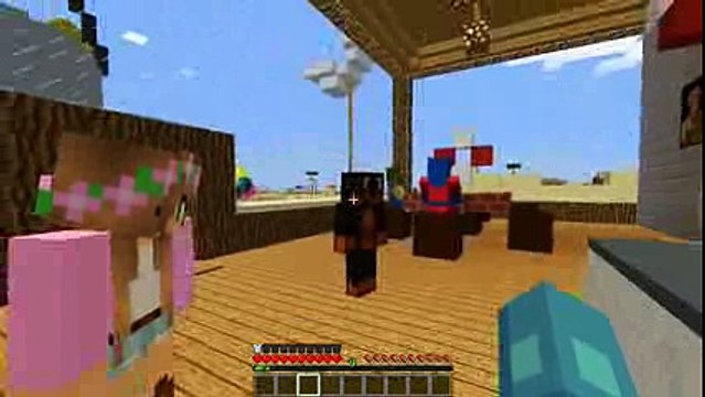 Minecraft Adventure - Sharky and Scuba Steve - BUDDY THE DOG VISITS BIKINI BOTTOM w_Little Kelly