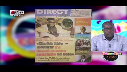 REPLAY - Revue de Presse - Pr : MAMADOU MOUHAMED NDIAYE - 27 Juillet 2017