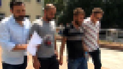 5 kişi göz altına alınmıştı... Adliyeye sevk edildiler...