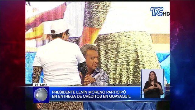 Presidente Lenin Moreno participó en entrega de créditos en Guayaquil