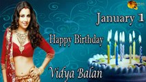 1st Januray Vidya Balan Birthday Chart