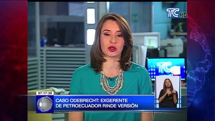 Caso Odebrecht- exgerente de Petroecuador rinde versión