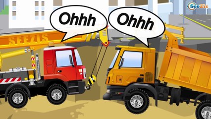 Мультик! Самый СМЕЛЫЙ Грузовик в Городке! Видео для детей Все Серии Подряд Мультфильм про Машинки