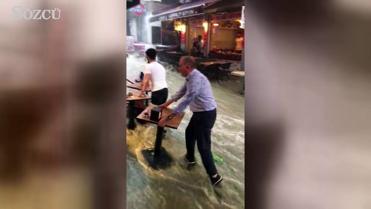 İstanbul sağanak yağışa teslim