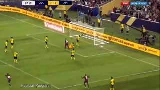 Jordan Morris Winning Goal USA vs Jamaica 2-1