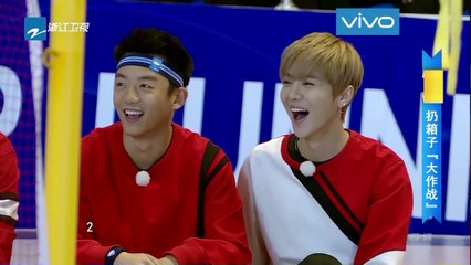 【精选】未播之扔箱子游戏 小姐姐们人美力气大《奔跑吧》Keep Running EP.13 20170707 [ 浙江卫视官方HD ]