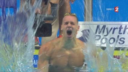 Caeleb Dressel champion du monde du 100 m ! Medhy Metella prend la médaille de bronze !