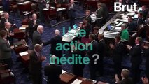 Retour de John McCain devant le Sénat américain