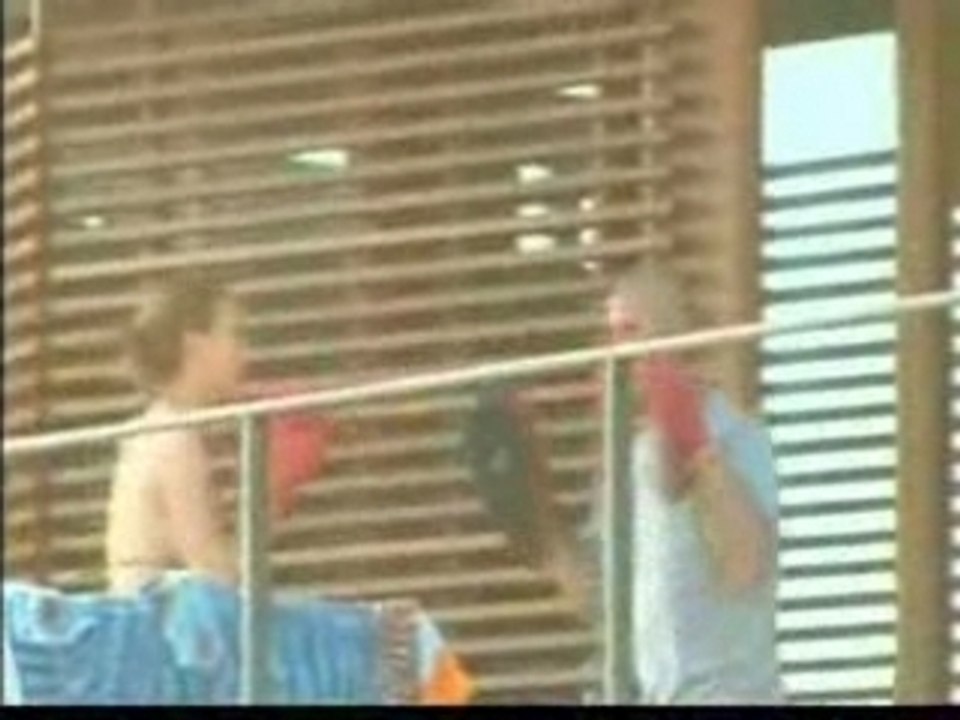 Lindsay Lohan Bikini Boxing