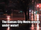 Flash flooding in Kansas City washes cars away