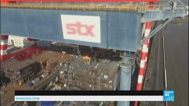 La France annonce la nationalisation temporaire des chantiers navals de Saint-Nazaire